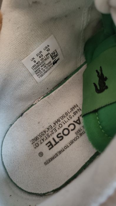 świetne sneakersy LACOSTE na wiosnę