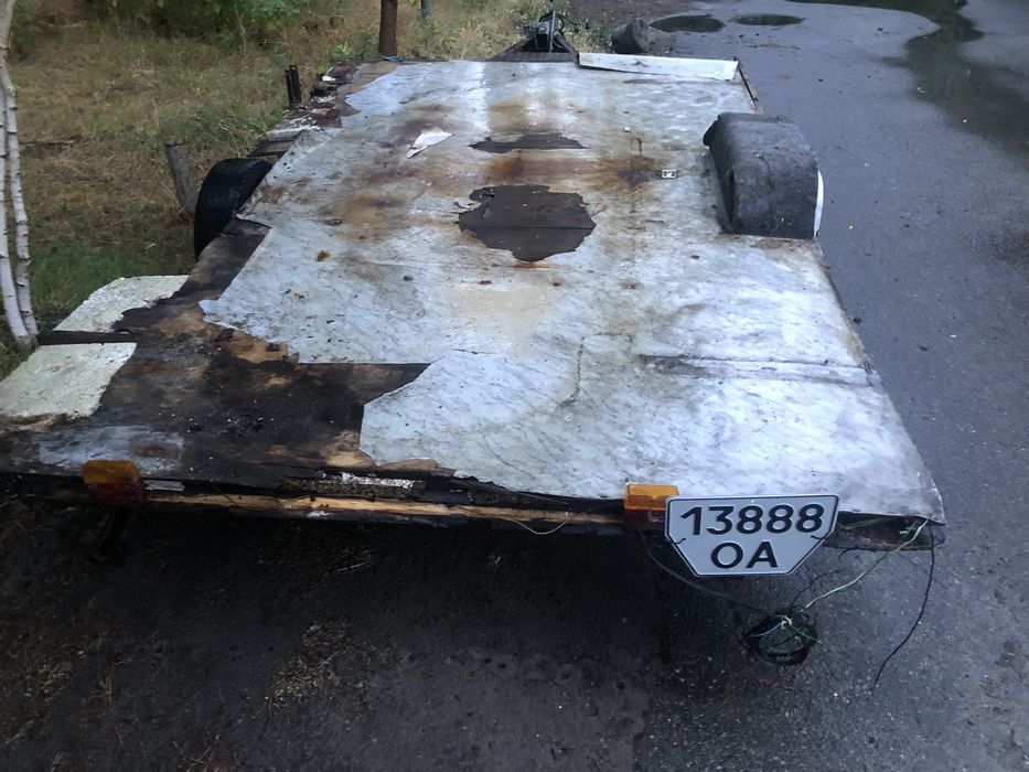 Прицеп фургон с документами