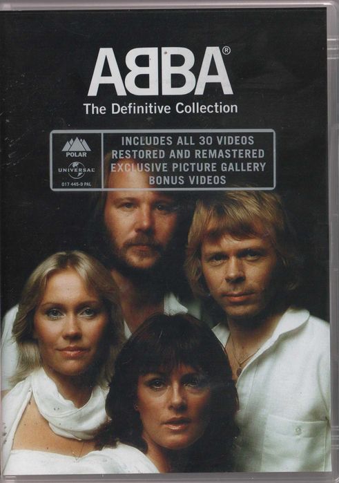 Dvd ABBA - The Definitive Collection - musical - extras