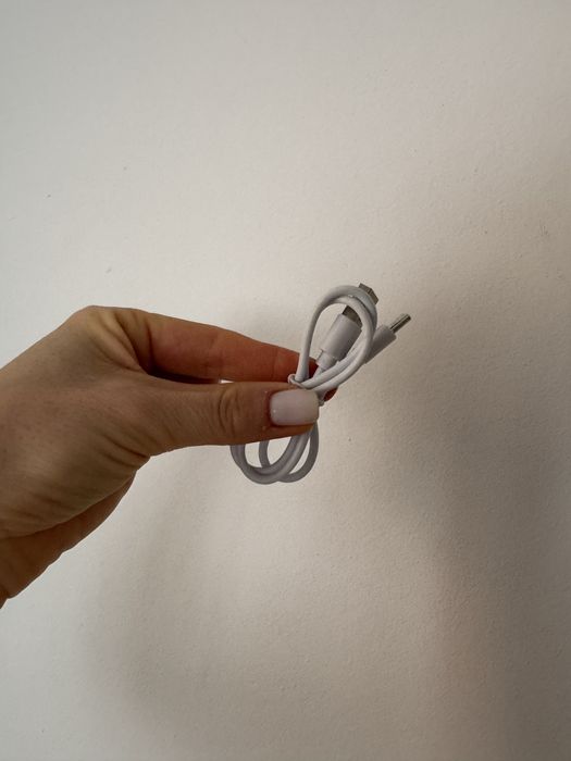 Kabel micro USB USB C, biały kabel USBC