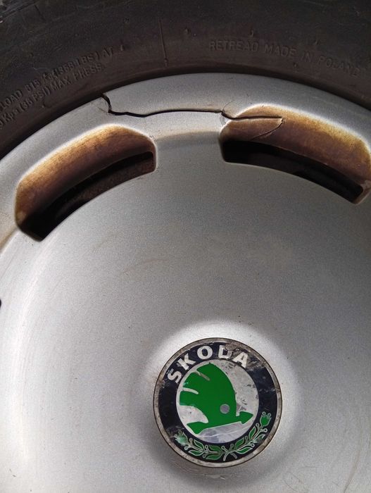 Felgi z oponami zimowymi Skoda Octavia