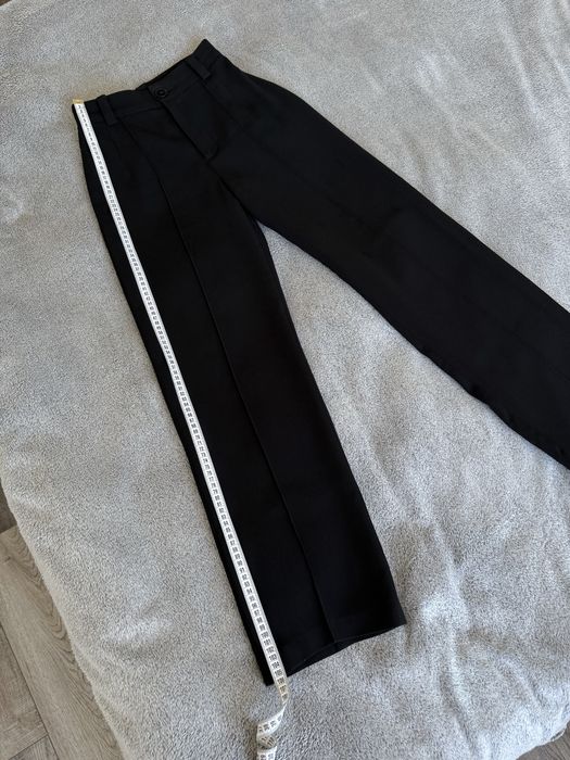 Класичні жіночі брюки ZARA, чорні, XS-S