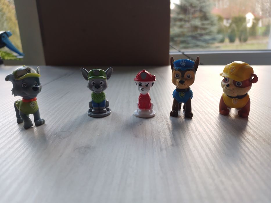 Psi Patrol figurki z jajek 9 szt