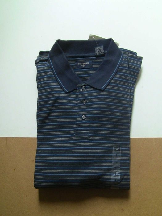 Мужская трикотажная американская рубашка поло DOCKERS размер L