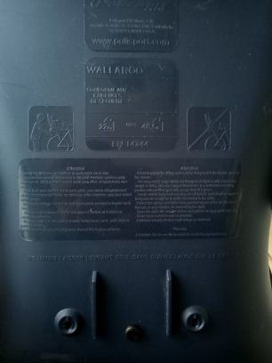 KROSS, Fotelik dla dziecka, Wallaroo, niebiesko-zielony