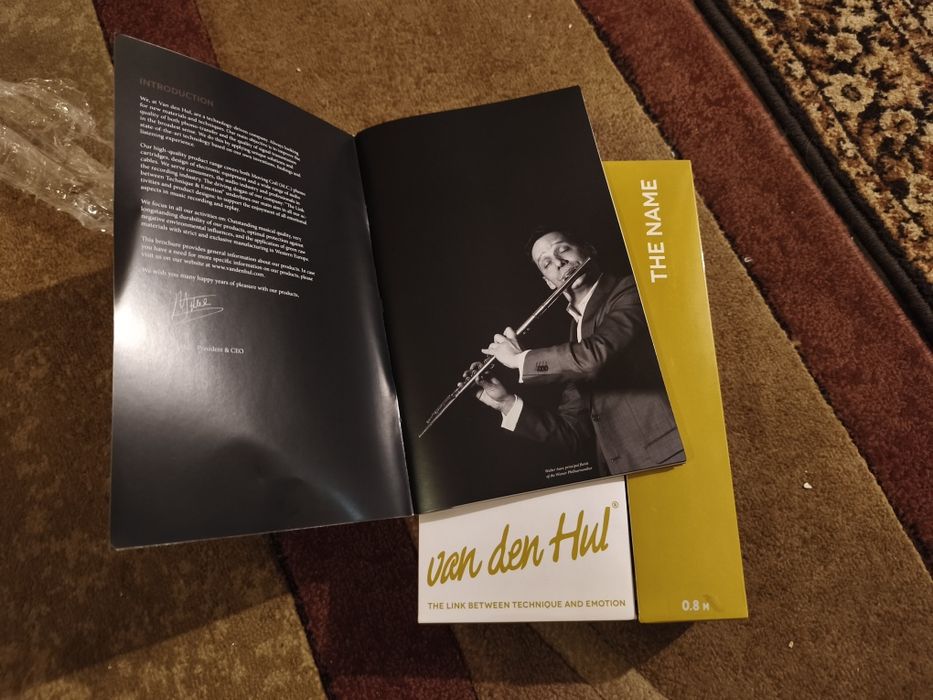 Van den hul the name interkonekt RCA