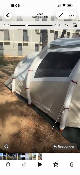 Tenda de campismo
