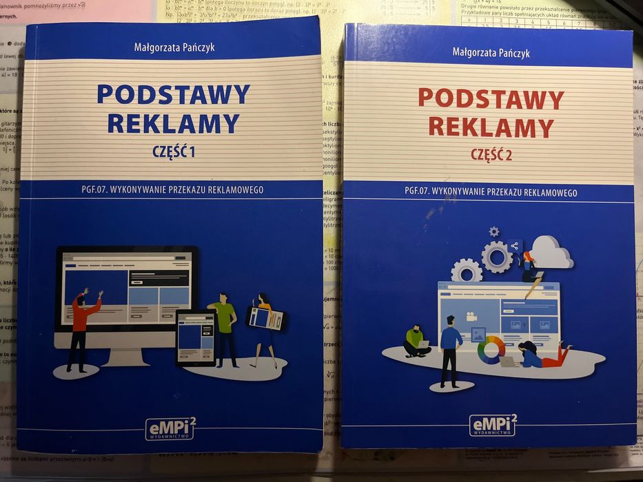Podręczniki Podstawy reklamy cz. 1 i 2