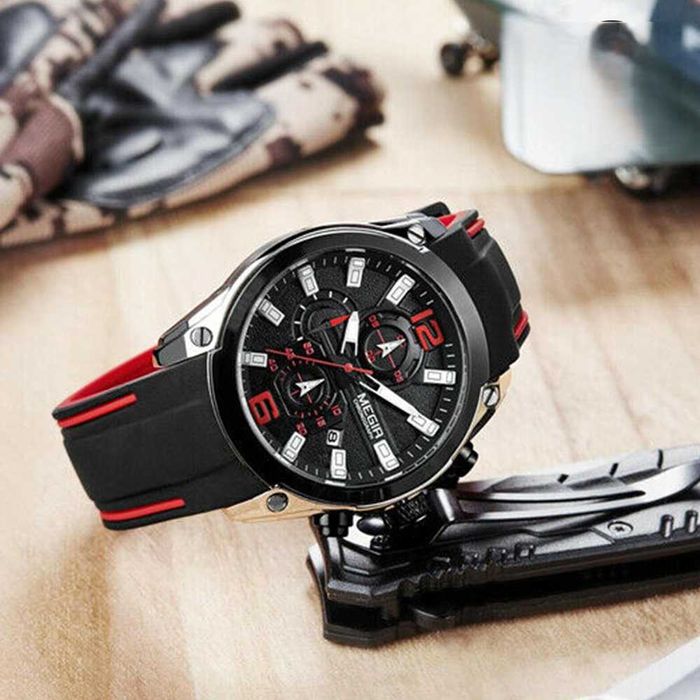 LUXURY chronograph zegarek wr 3 ATM