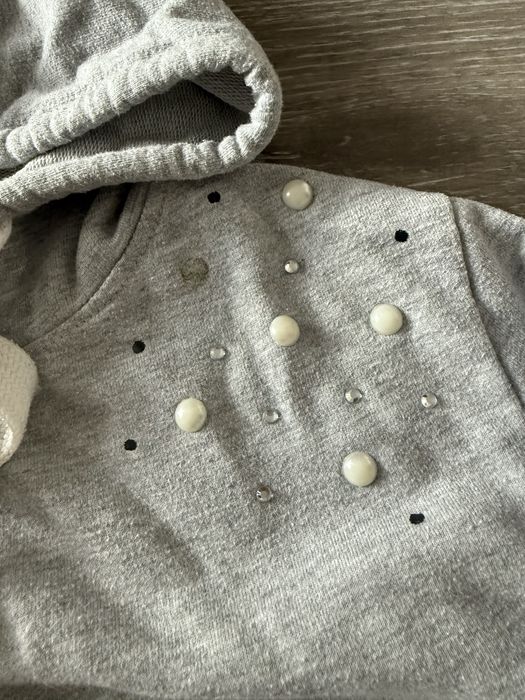 Szara bluza primark krótsza
