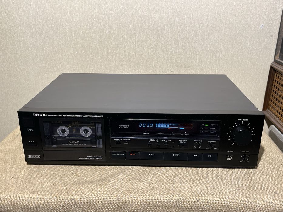 Кассетная дека премиум класса DENON DR-M20 (3 HEAD/2 тонвала)