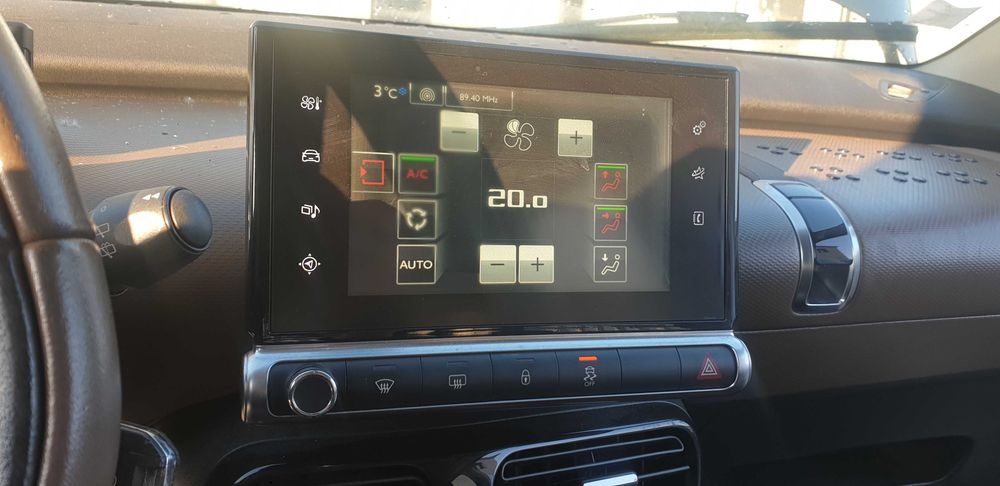 Citroen c4 cactus deska rozdzielcza 2014r komplet airbag sensor pasy