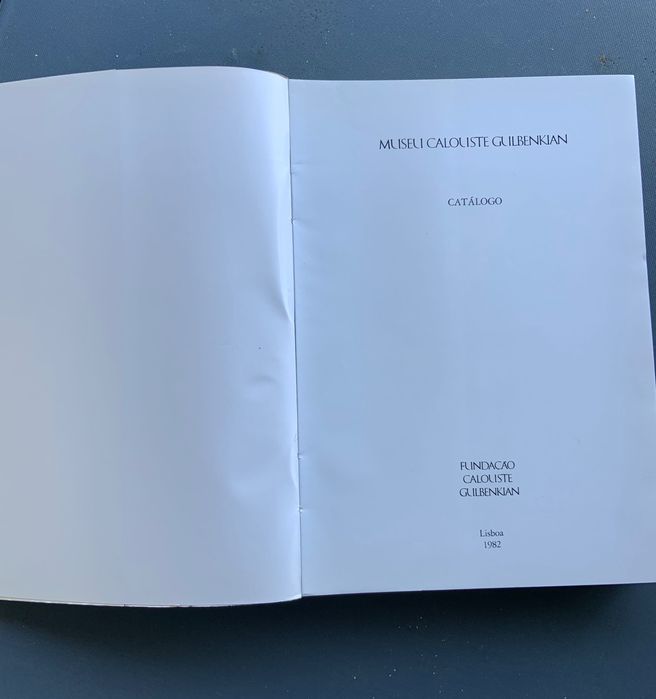 Catálogo Museu Calouste Gulbenkian