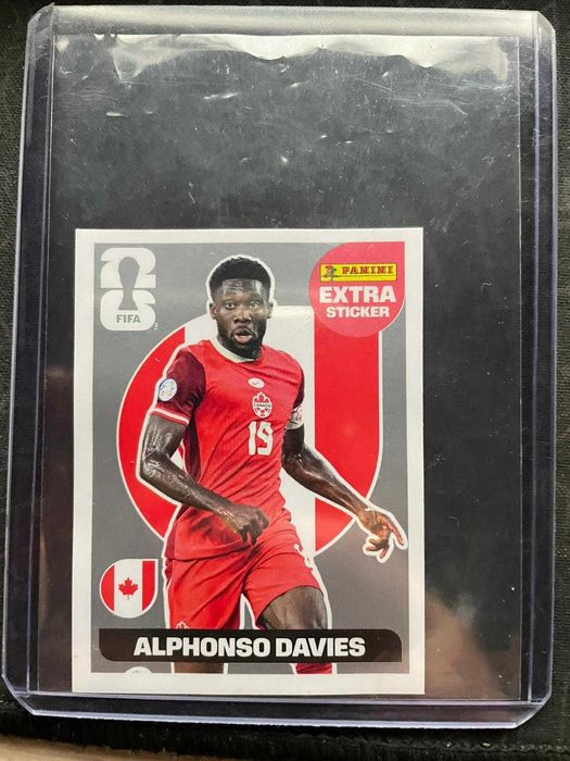 extra sticker munidal 2026 Alphonso Davies