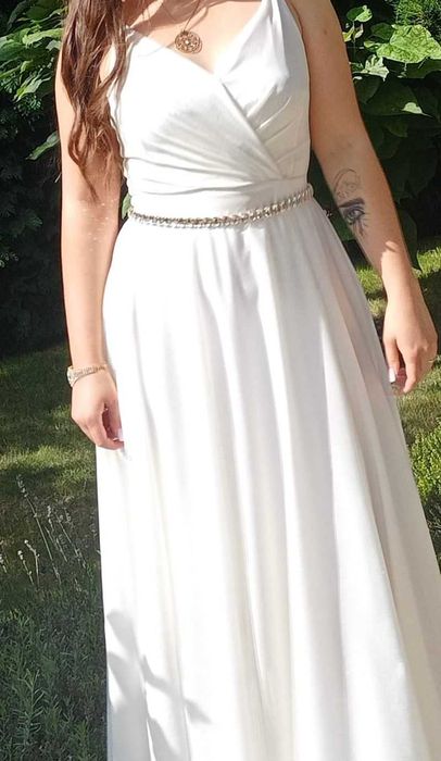 Suknia ślubna biala