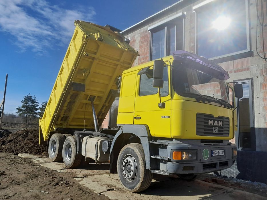 MAN F2000 27.464 6x4 wywrotka