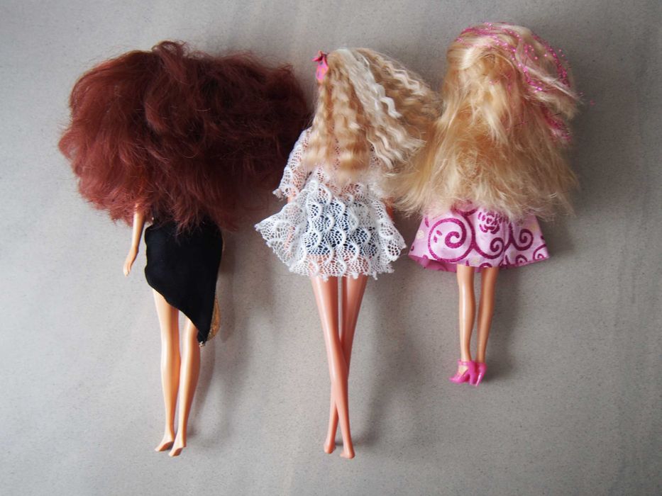 Lalka barbie 3 szt