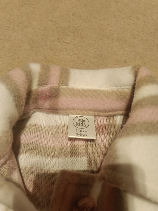 Koszula flanelowa dziewczynka 116