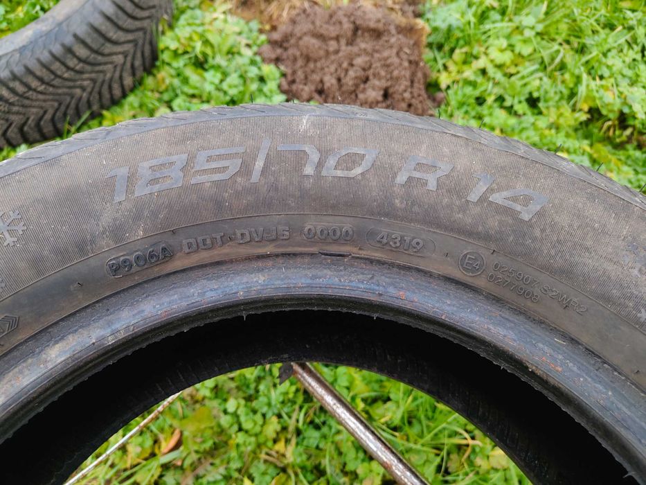 4x Opony zimowe używane jeden sezon