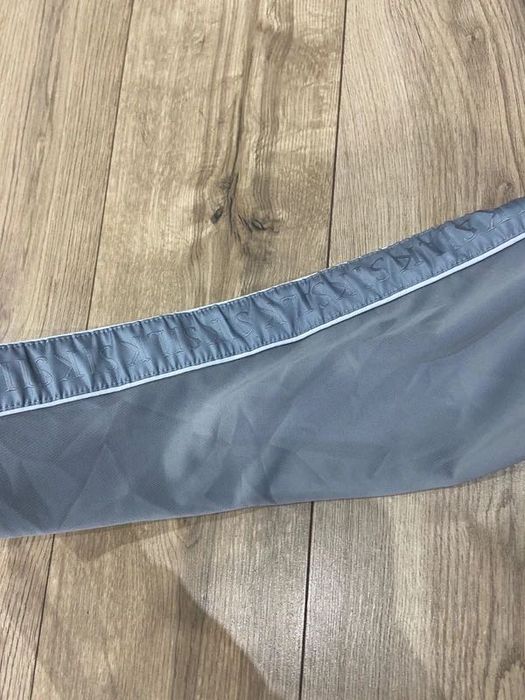 bluza Siksilk z kapturem na zamek Szary Essentials Poliester Full Zip