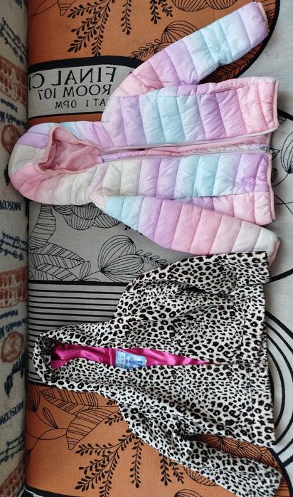 Kurtka dla dziewczynki, bluzy, bezrękawnik