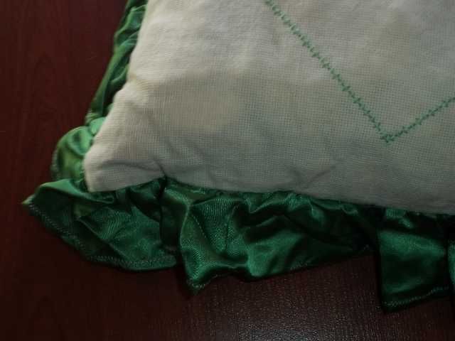 Almofada SCP - nova, bordada à mão