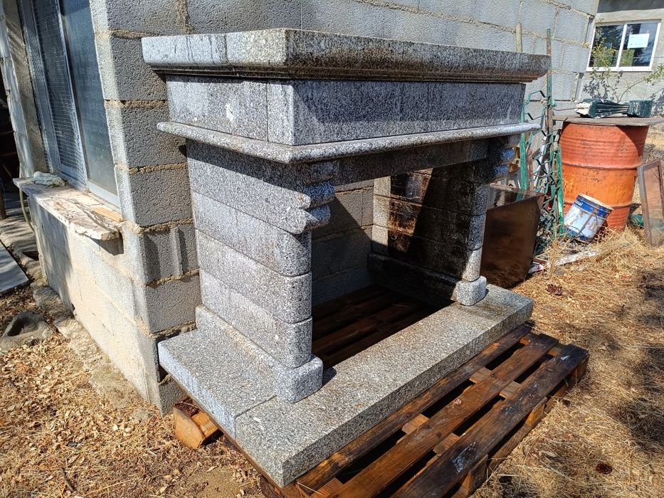 Lareira de granito