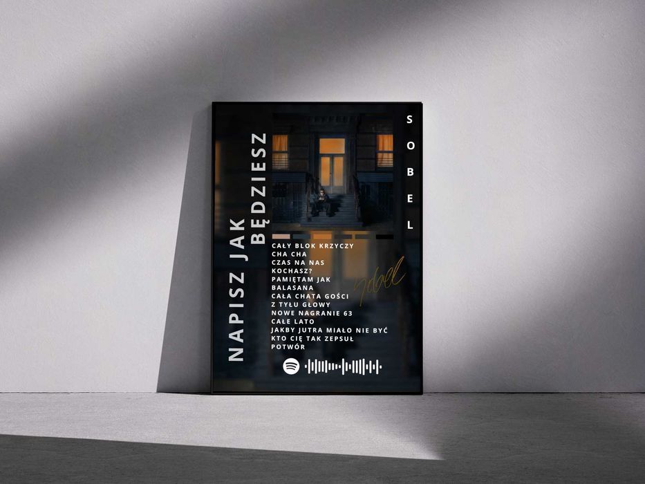 Plakat obraz bez ramki Sobel napisz jak będziesz a3