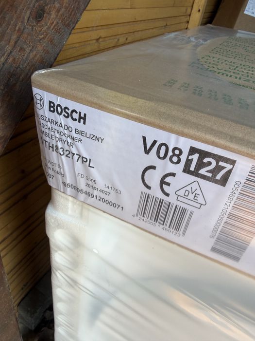 NOWA Suszarka BOSCH WTH83277PL Serie 4 z pompą ciepła