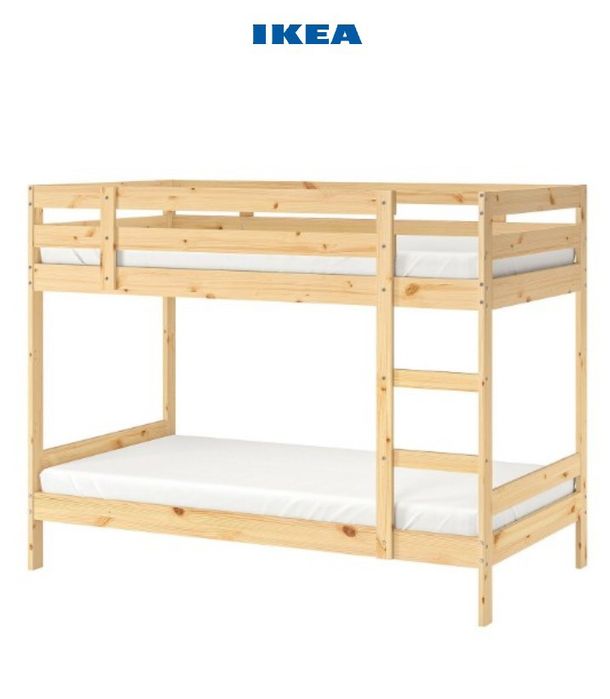 Двуярусне ліжко дитяче ikea
