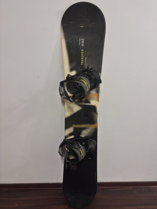 Deska Snowboardowa Salomon Transfer W163 + wiązania Atomic