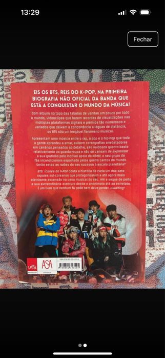 Livro kpop- bts