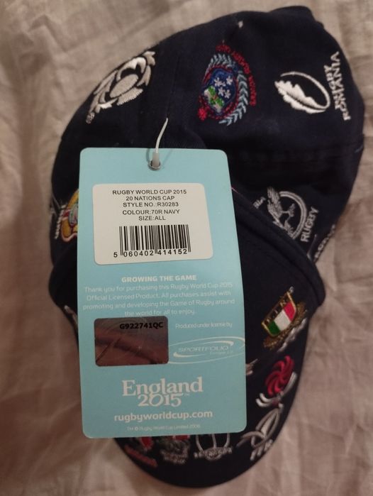 Кепка чемпіонату світу з регбі 2015