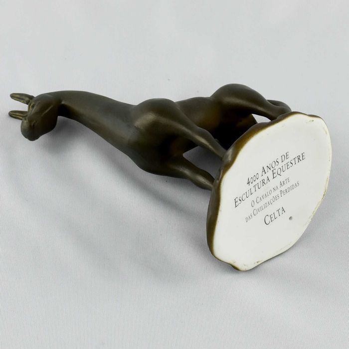 Figura em biscuit de Cavalo 4000 anos de Escultura Equestre – CELTA