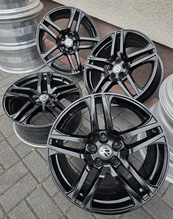 (#12) VW Audi Seat Skoda 18" 5x112 Koła Felgi Alufelgi Komplet