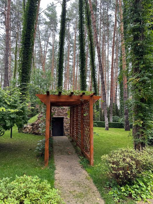 Містечко біля лісу, 45 соток, будинок 600 м2, Стоянка