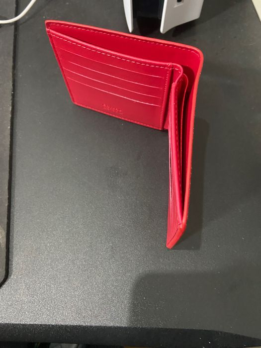 Carteira Goyard vermelha