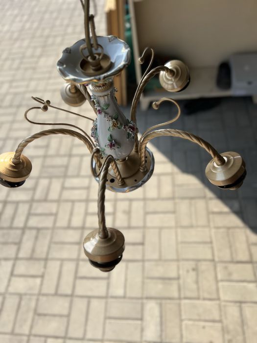 2 Candeeiros de teto clássico restaurados, muito antigos.