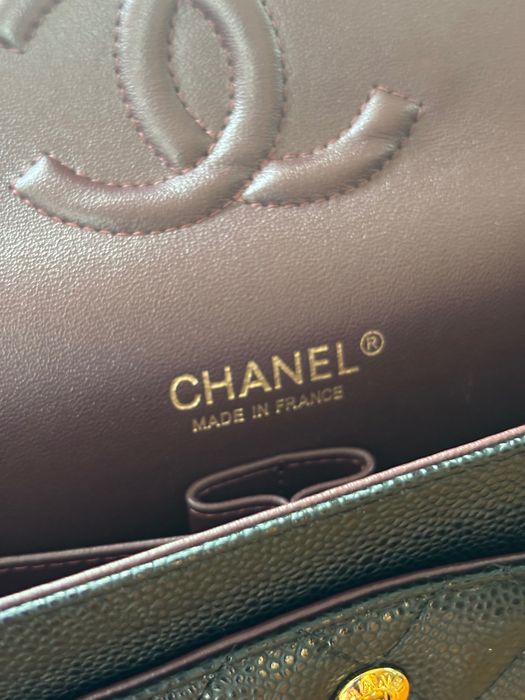 Chanel Classic Flap Medium 11.12 Preta Full Set