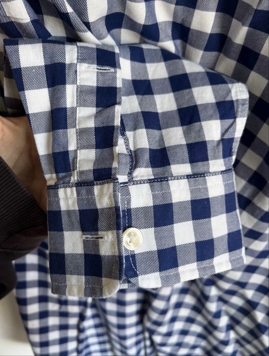 Camisa quadrados lacoste