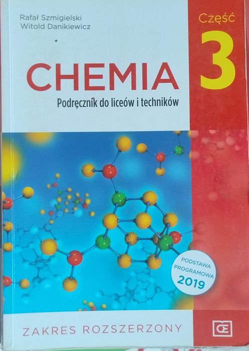 Chemia 3 poziom rozszerzony