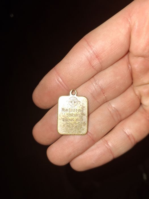 серебряная подвеска