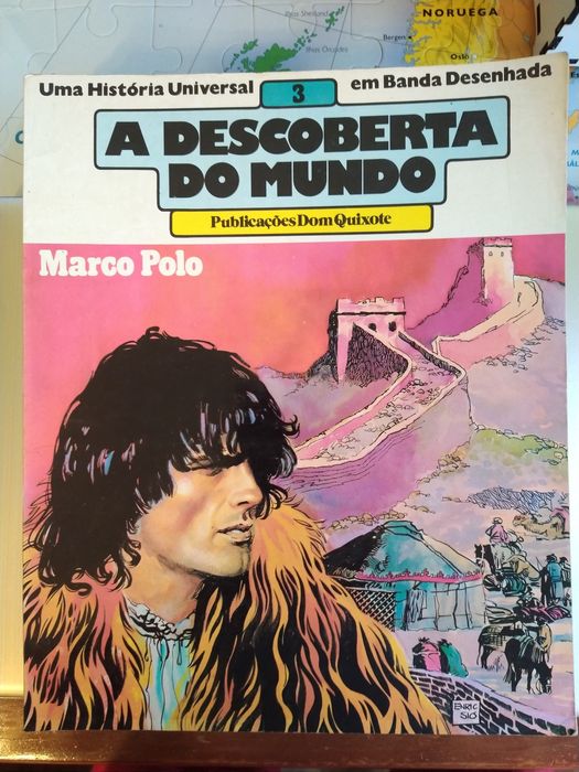 Livros A Descoberta do Mundo em BD