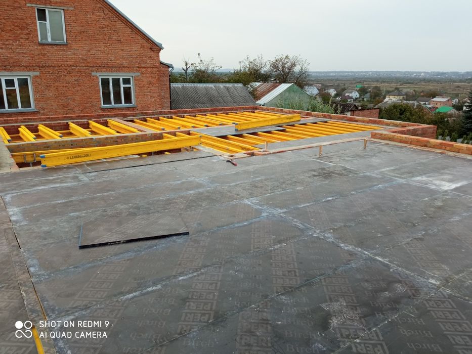 Монолітне перекриття. Бетонні роботи. Фундаменти, сходи, армування.