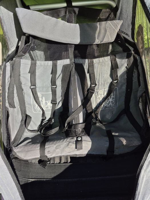 Riksza Croozer 2 osobowa przyczepka rowerowa jogger
