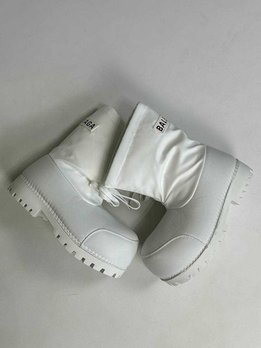 BALENCIAGA Alaska Ski Boots White ботинки буты белые чоботи білі 43 44