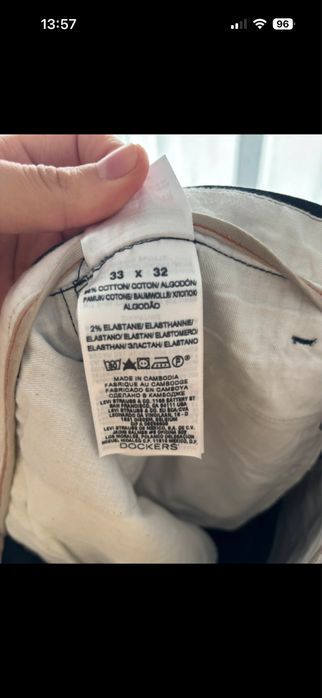 Calcas Chino Dockers W33L32