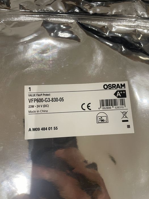 Fita LED OSRAM 24V 5m 3000K – Profissional