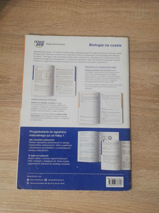 Biologia na czasie - Maturalne karty pracy 1