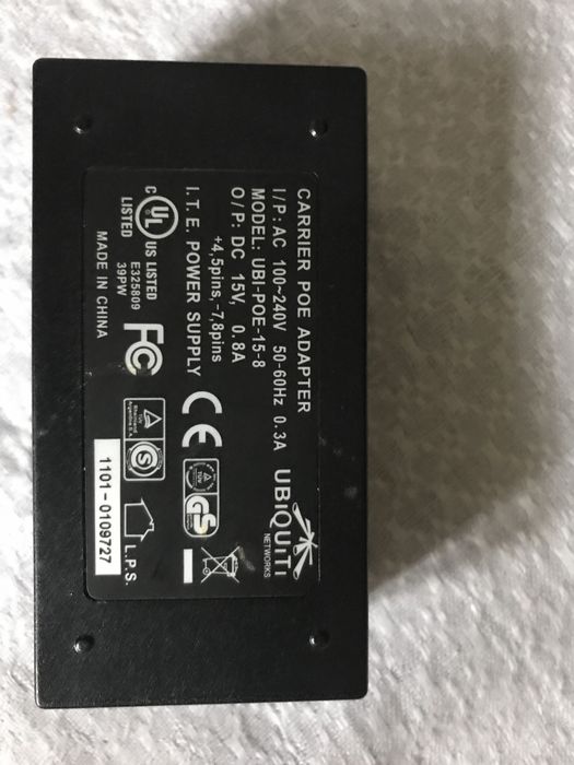 Zasilacz adapter UBIQUITI